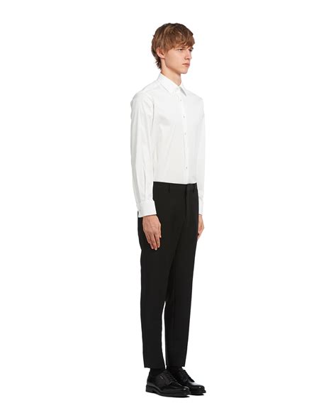 prada tuxedo shoes|Prada tuxedo shirt.